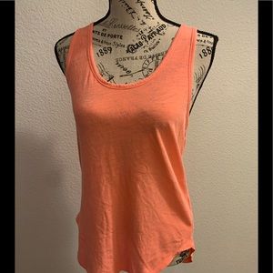 Pink by Victoria Secret orange Pajama top Tank